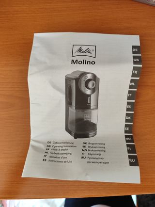 Molinillo café eléctrico Melitta