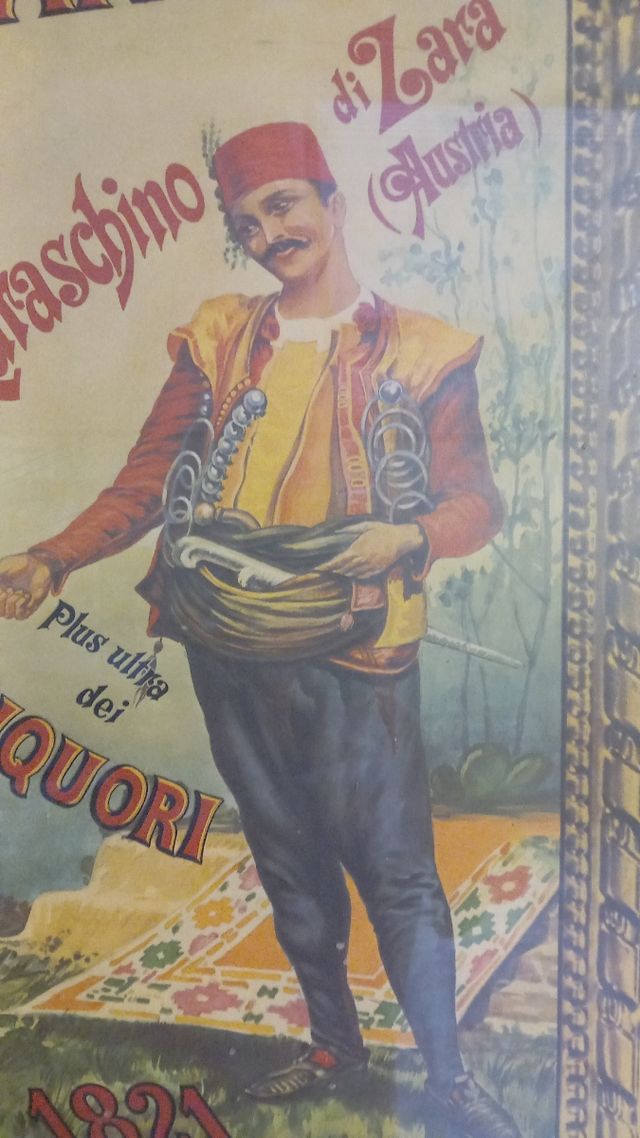 Antica pubblicità Luxardo liquori