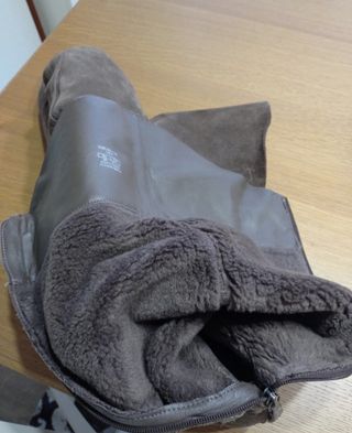 Botas altas ante marrón Zara