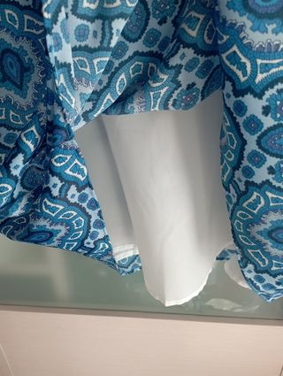 Vestido Sfera azul - Talla L