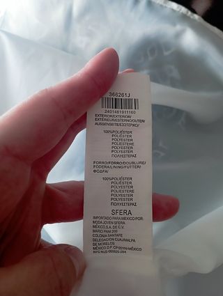 Vestido Sfera azul - Talla L