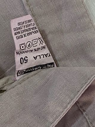 Pantalón NEW CARO beige XXL talla 50