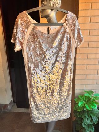 Abito Elisabetta Franchi - Beige Oro