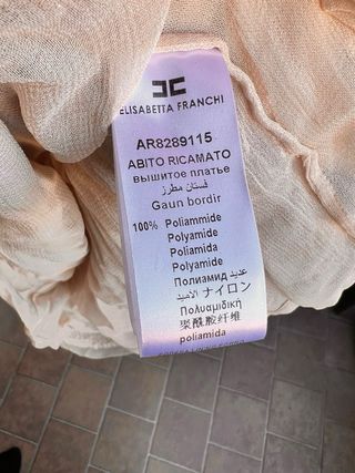 Abito Elisabetta Franchi - Beige Oro