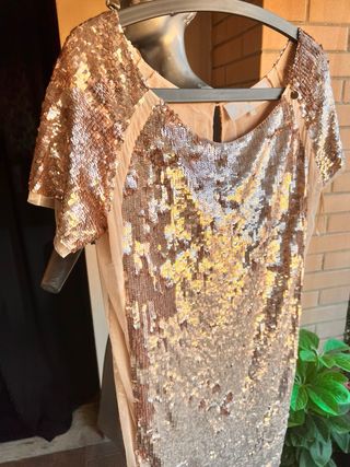 Abito Elisabetta Franchi - Beige Oro