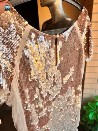 Abito Elisabetta Franchi - Beige Oro