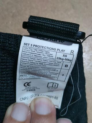 Rodilleras, coderas y guantes Oxelo