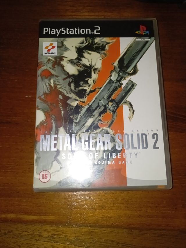 Metal Gear Solid 2 Sons of Liberty PS2