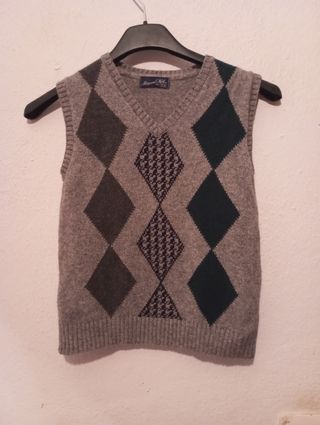 Chaleco niño Mayoral Kid - Gris & Verde para 6años