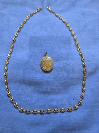 Cadena oro 18k calabrote