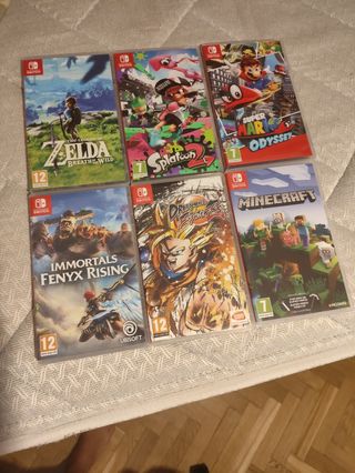 Juegos Nintendo Switch - Oferta
Zelda ya vendido!!