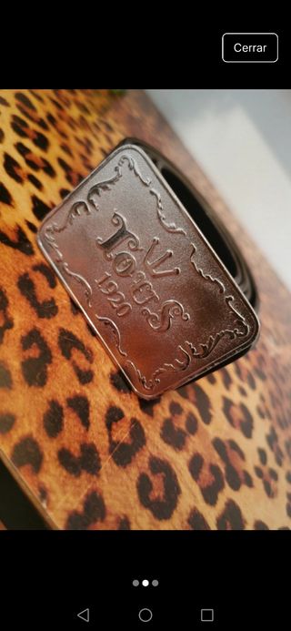 Cinturón Tous piel - Negro