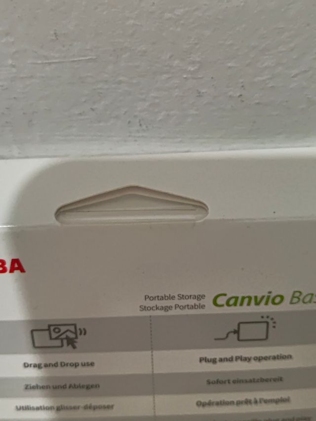 Disco Duro Toshiba Canvio Basics 1TB