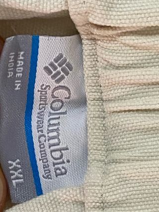 Pantalón corto Columbia XXL beige