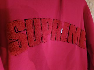 Sudadera Supreme roja