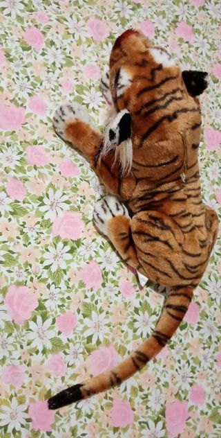 Tigre di peluche