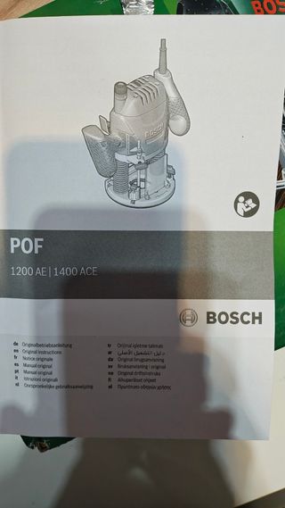 Fresadora Bosch POF 1200 AE