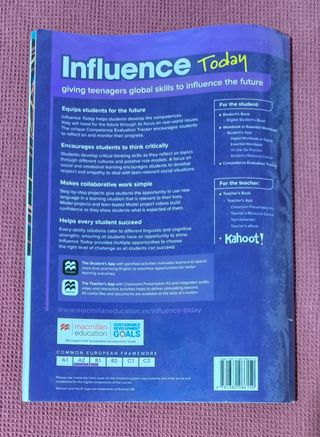 INFLUENCE TODAY 2 Student's book: libro de text...