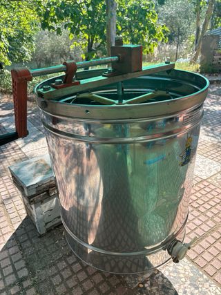 Extractor miel acero inoxidable