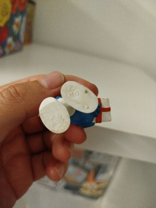 Puffo con regalo - Vintage anni '70 peyo