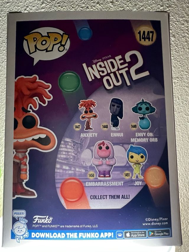 Funko Pop! Ansiedad Inside Out 2