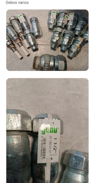 Fontanería
Piezas PPR,PVC, tubería PEX 