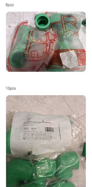Fontanería
Piezas PPR,PVC, tubería PEX 