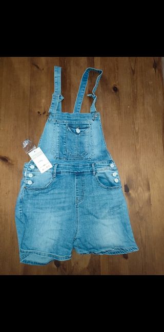 Peto vaquero corto talla M