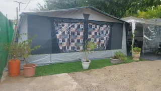 Por 4500€ vendo caravana en camping trillas