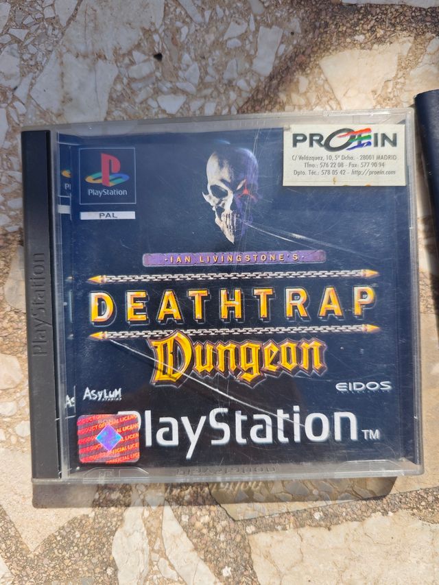 🇪🇸 Deathtrap Dungeon - PS1 (Español)