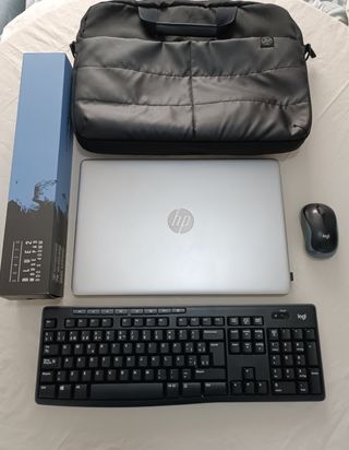 Portátil HP Plata - Impecable