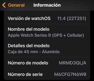 Apple Watch Series 9 GPS + Celular 45mm