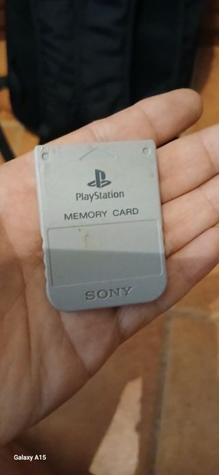 Tarjeta Memoria PS1 (PlayStation 1)