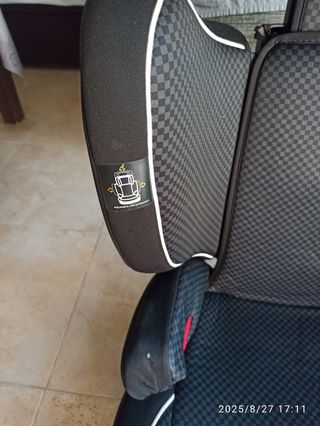 Silla auto grupo 2 y 3 con isofix