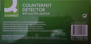 Detector billetes falsos Q-Connect