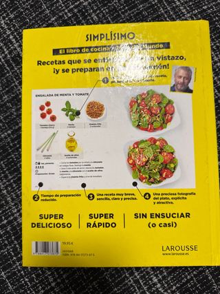 Simplísimo. El libro de cocina + fácil del mund...
