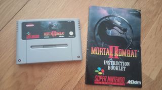 Mortal Kombat II (Super Nintendo + Manual instrucc