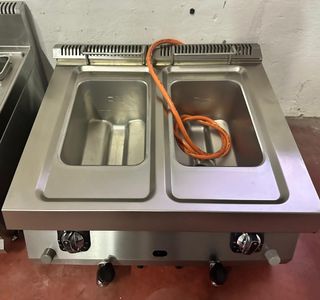 Freidora doble acero inoxidable a gas