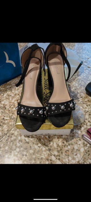 Sandali Sweet Shoes neri n.38