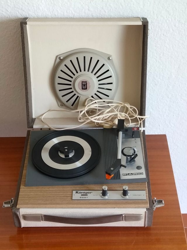 Giradischi vintage Koniger 2001