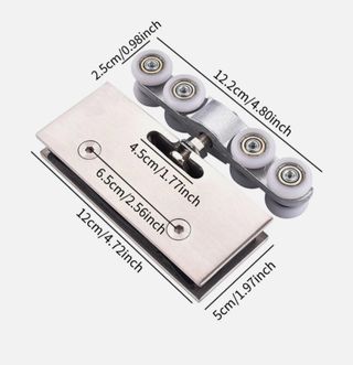 Kit puerta corredera vidrio