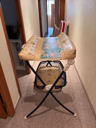 Cambiador bebé plegable