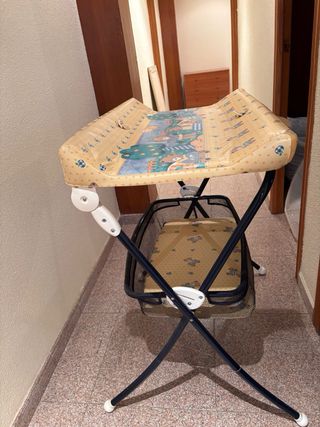 Cambiador bebé plegable