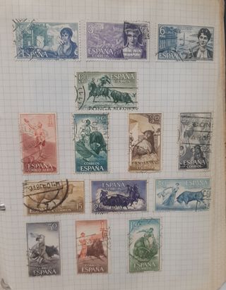 Sellos España: colección antigua