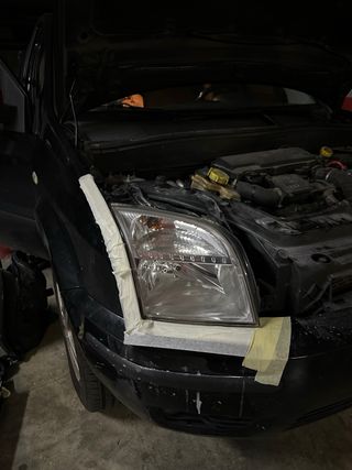 Pulido de faros con polimero luiquido Madrid Sur