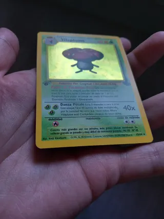Vileplume holo jungla 1ed Carta Pokémon