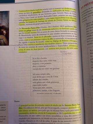 libro de Lingua e literatura 1Bachillerato