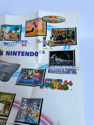 Poster Nintendo 64 y Game Boy