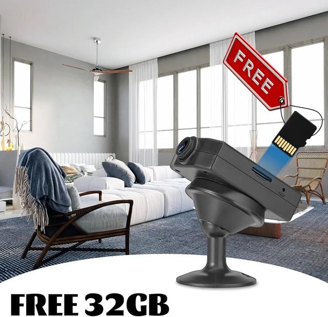 Mini cámara espía oculta