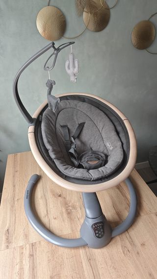 Mecedora electrica Maxi-Cosi de madera 